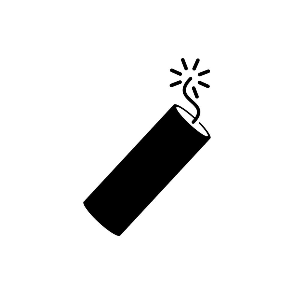 Dynamite flat style vector icon