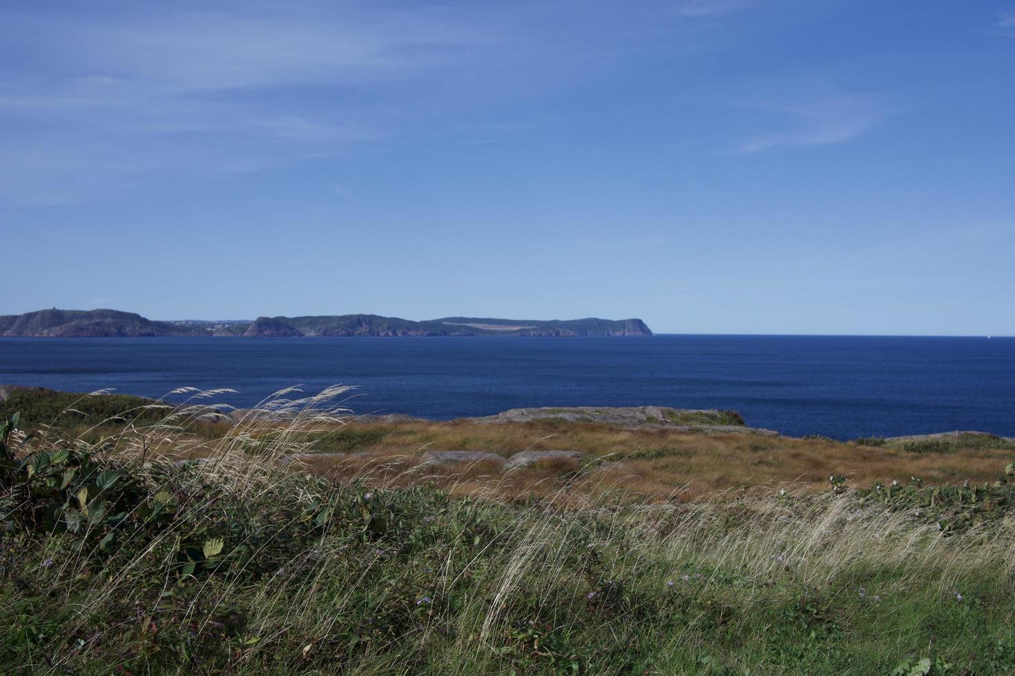 Coastline at the Ocean photo