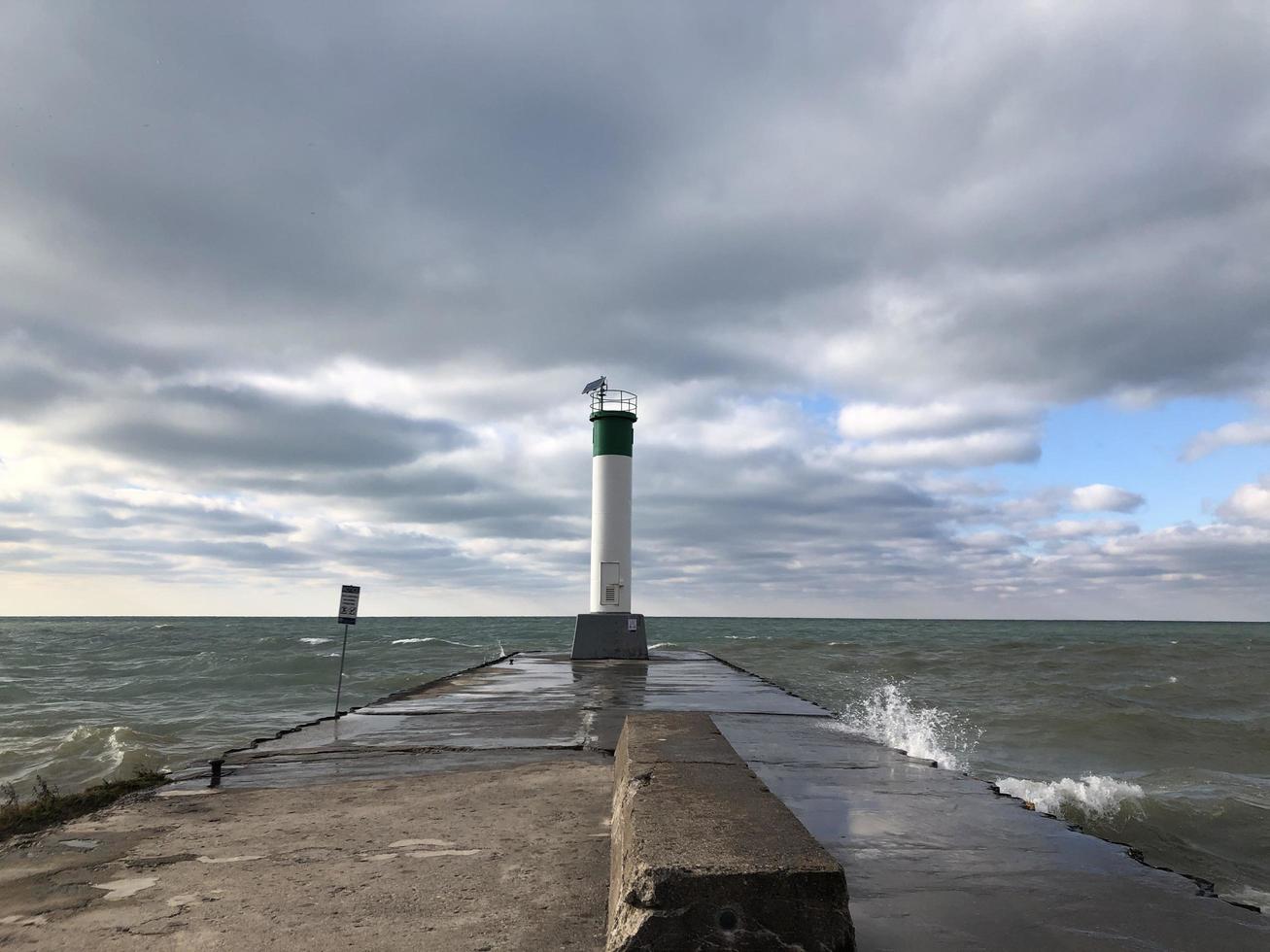 Lighthouse on Pier photo