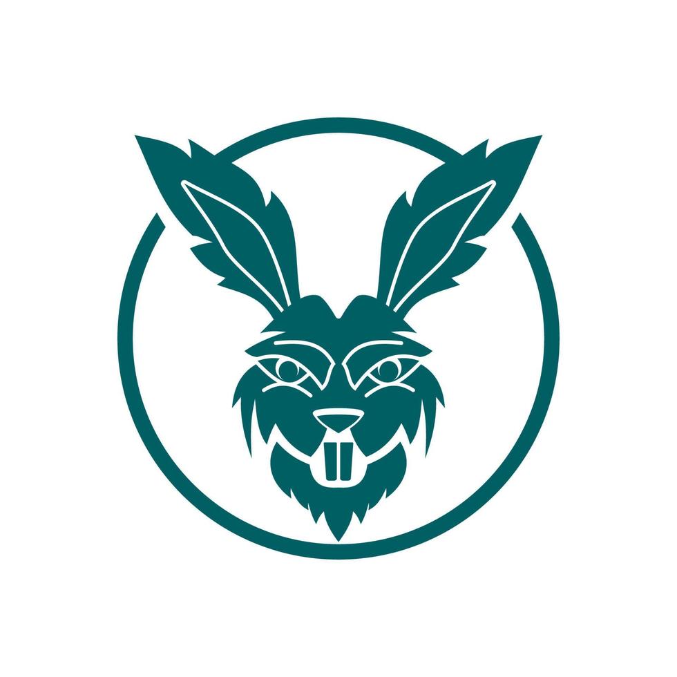 Rabbit vector icon illustration design