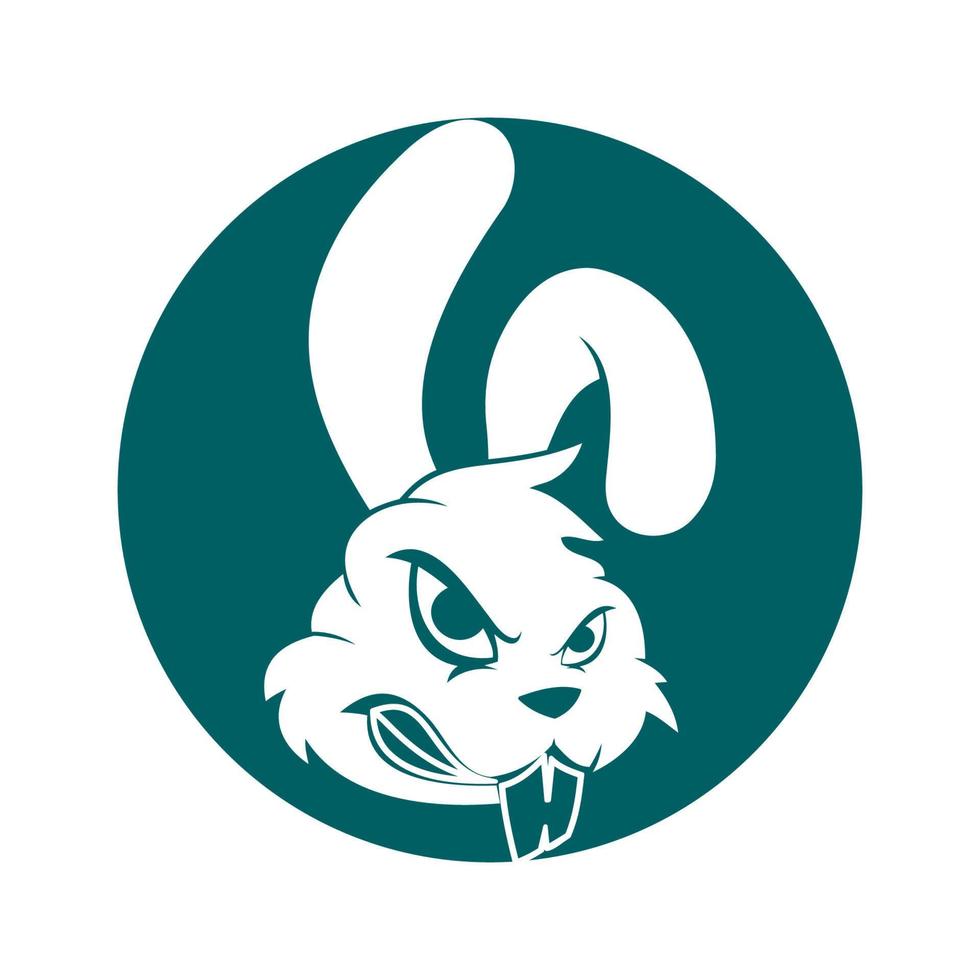 Rabbit vector icon illustration design