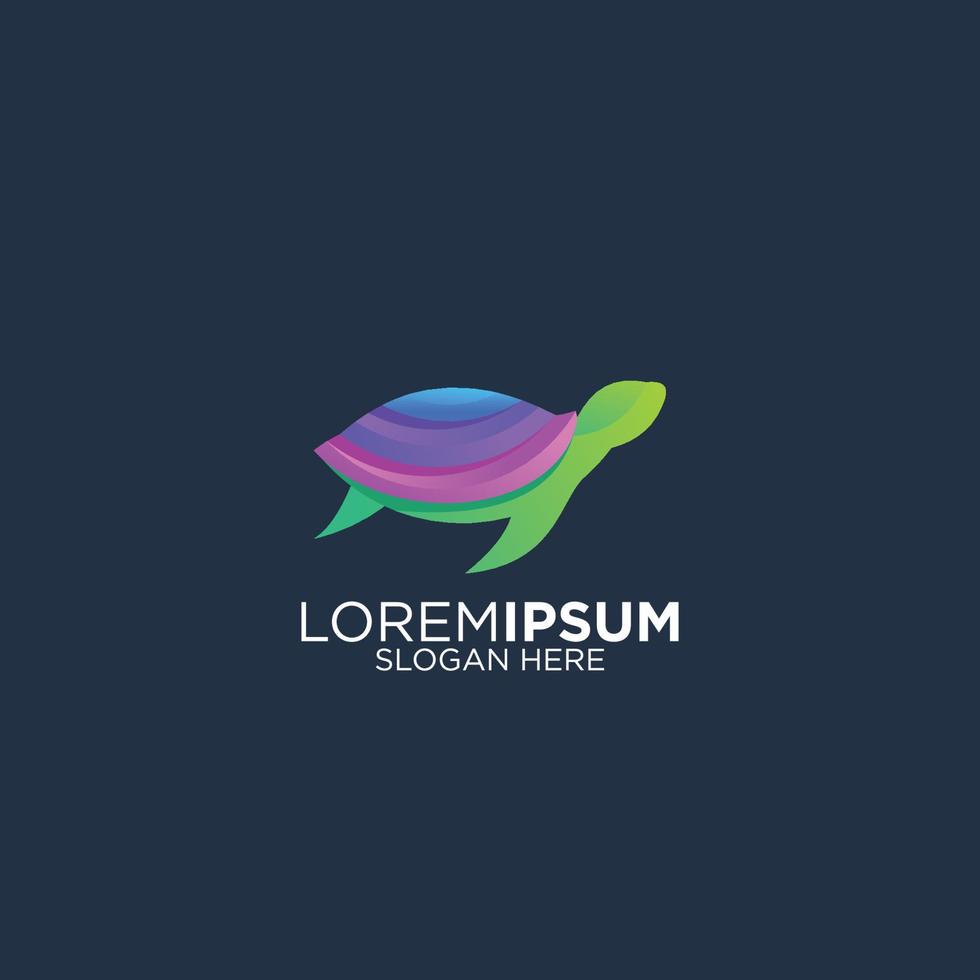 TURTLE LOGO design vector