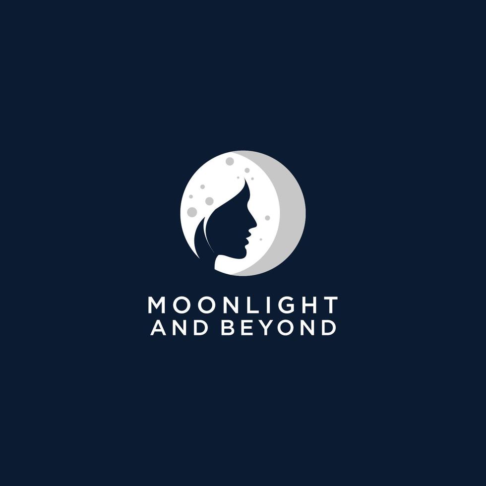 Moonlight and beyond logo vector