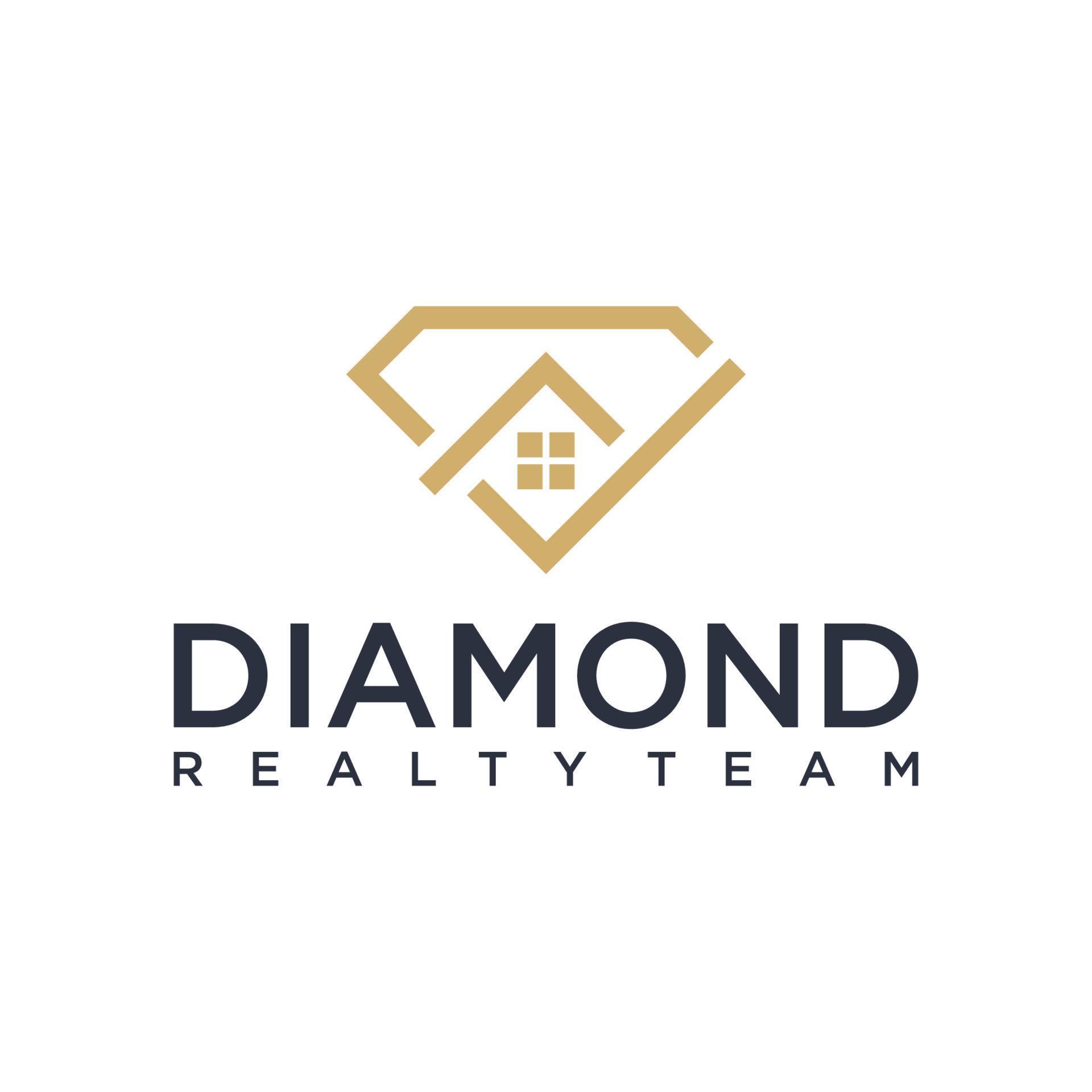 Diamond real estate logo design 17701125 Vector Art at Vecteezy