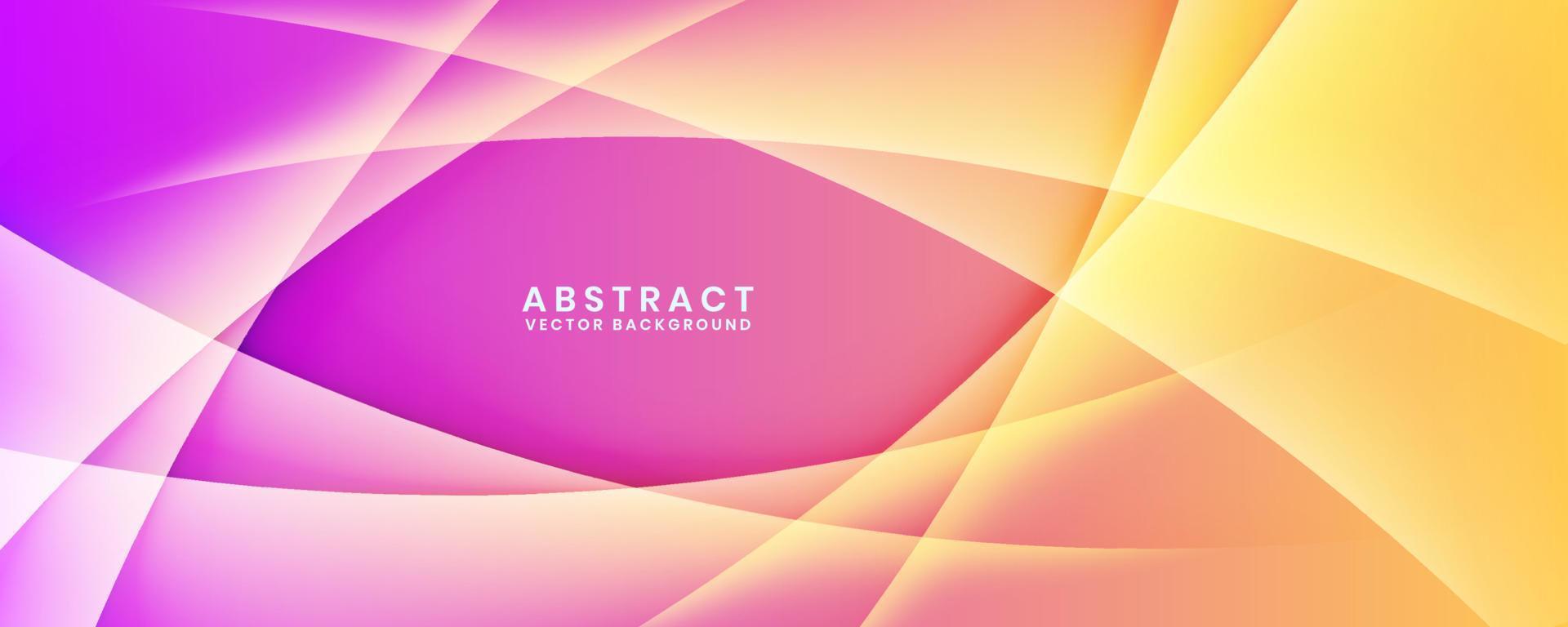 3D purple geometric abstract background overlap layer on bright space with waves effect decoration. Minimalist graphic design element cutout style concept for banner, flyer, card, cover, or brochure vector