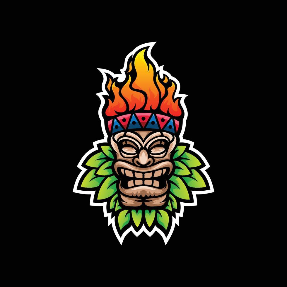 Totem Mascot Design vector