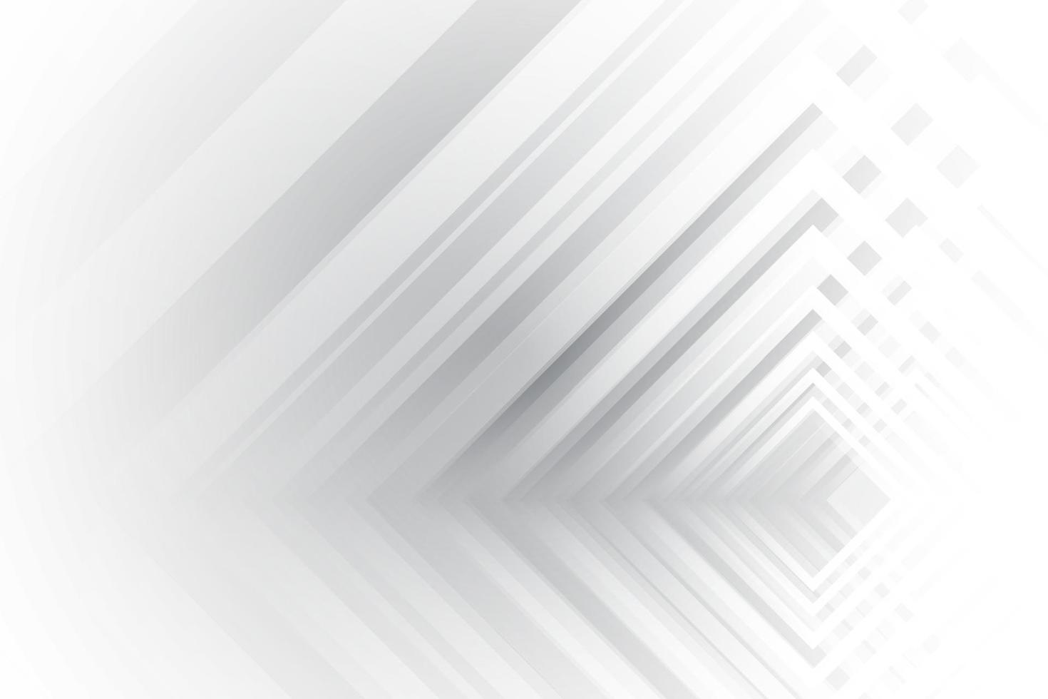 Abstract  white and gray color, modern design background with geometric rectangle shape. Vector illustration.