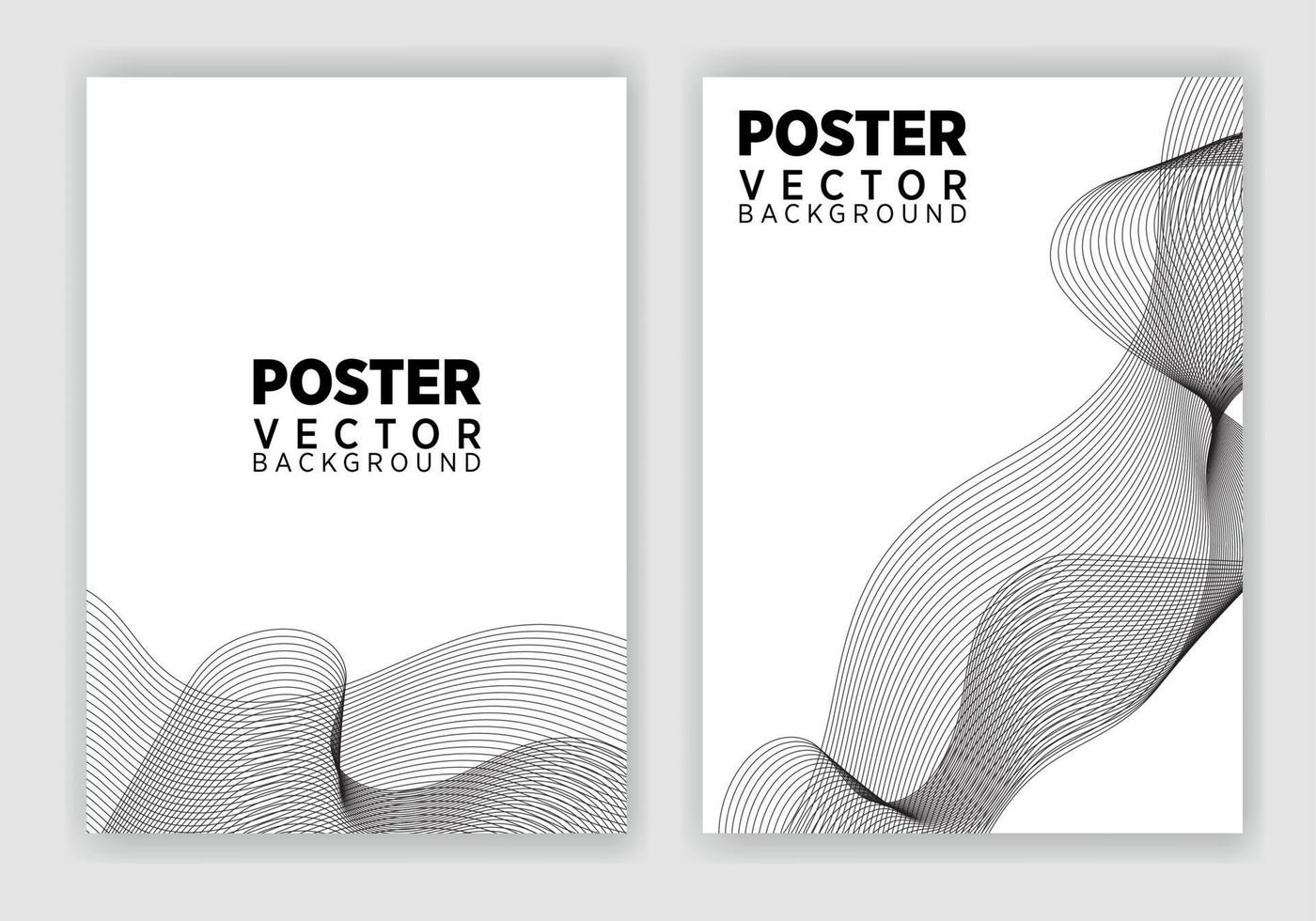 Vector abstract graphic design Poster . Vector vertical poster template, abstract design.
