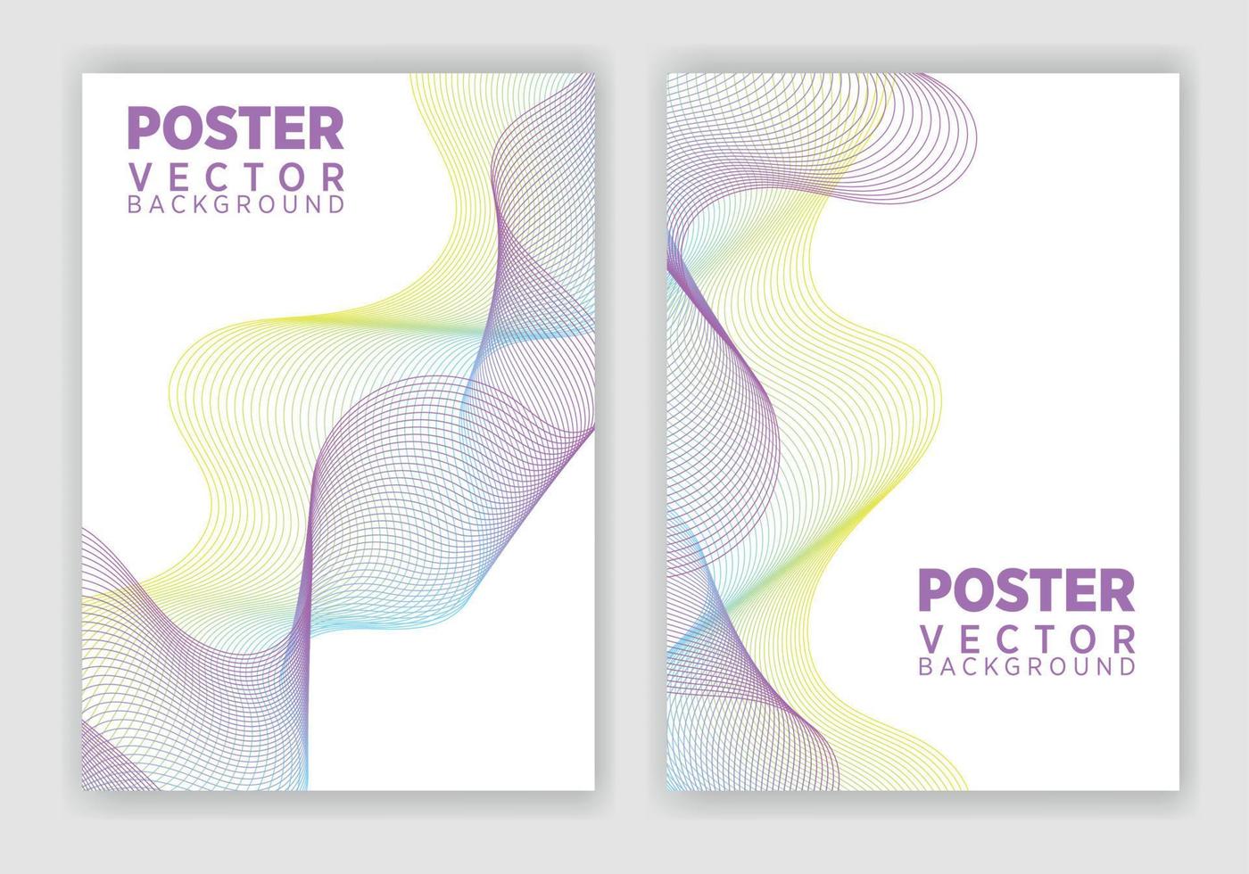 cartel de diseño gráfico abstracto vectorial. plantilla de póster vertical vectorial, diseño abstracto. vector