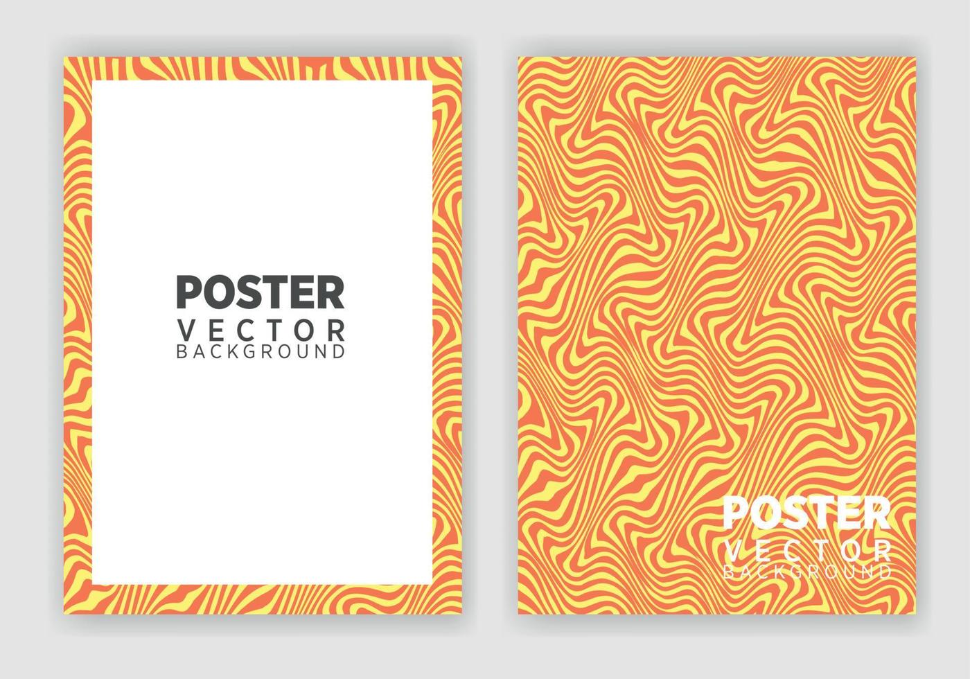 cartel de diseño gráfico abstracto vectorial. plantilla de póster vertical vectorial, diseño abstracto. vector