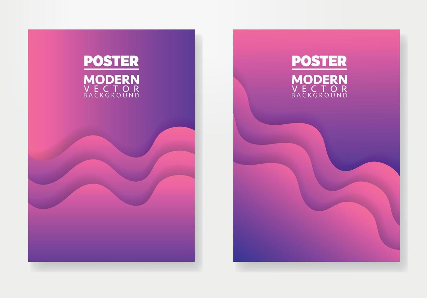 Abstract Poster Template. Brochure and letterhead template design for business. Company identity brochure template collection. Business presentation vector vertical orientation front page mock up set.