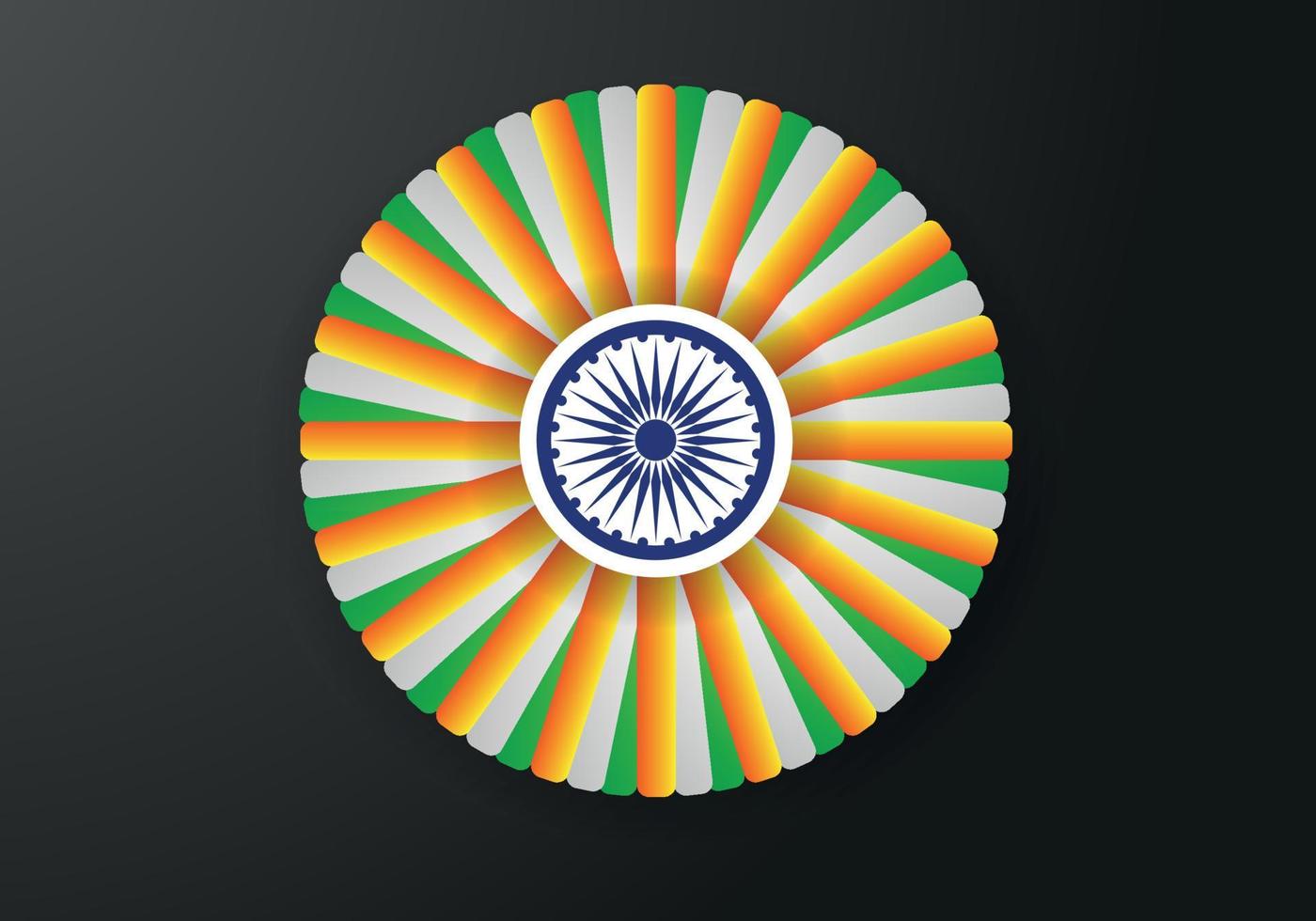 National Flag of india Vector. Abstract India Flag of country vector. Vector Design Template.