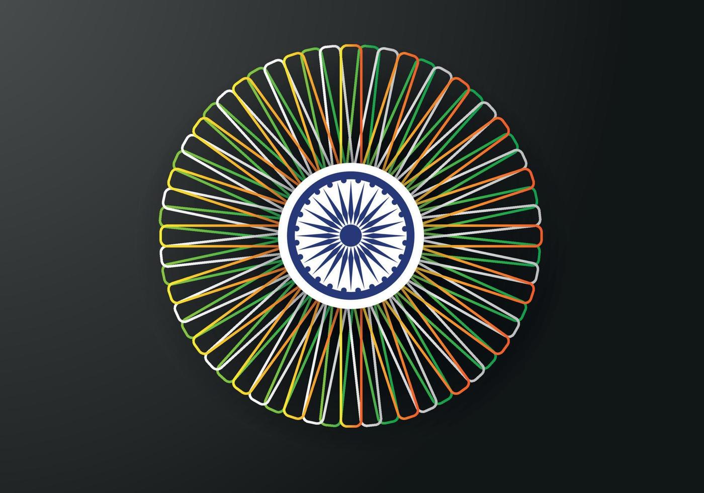 National Flag of india Vector. Abstract India Flag of country vector. Vector Design Template.