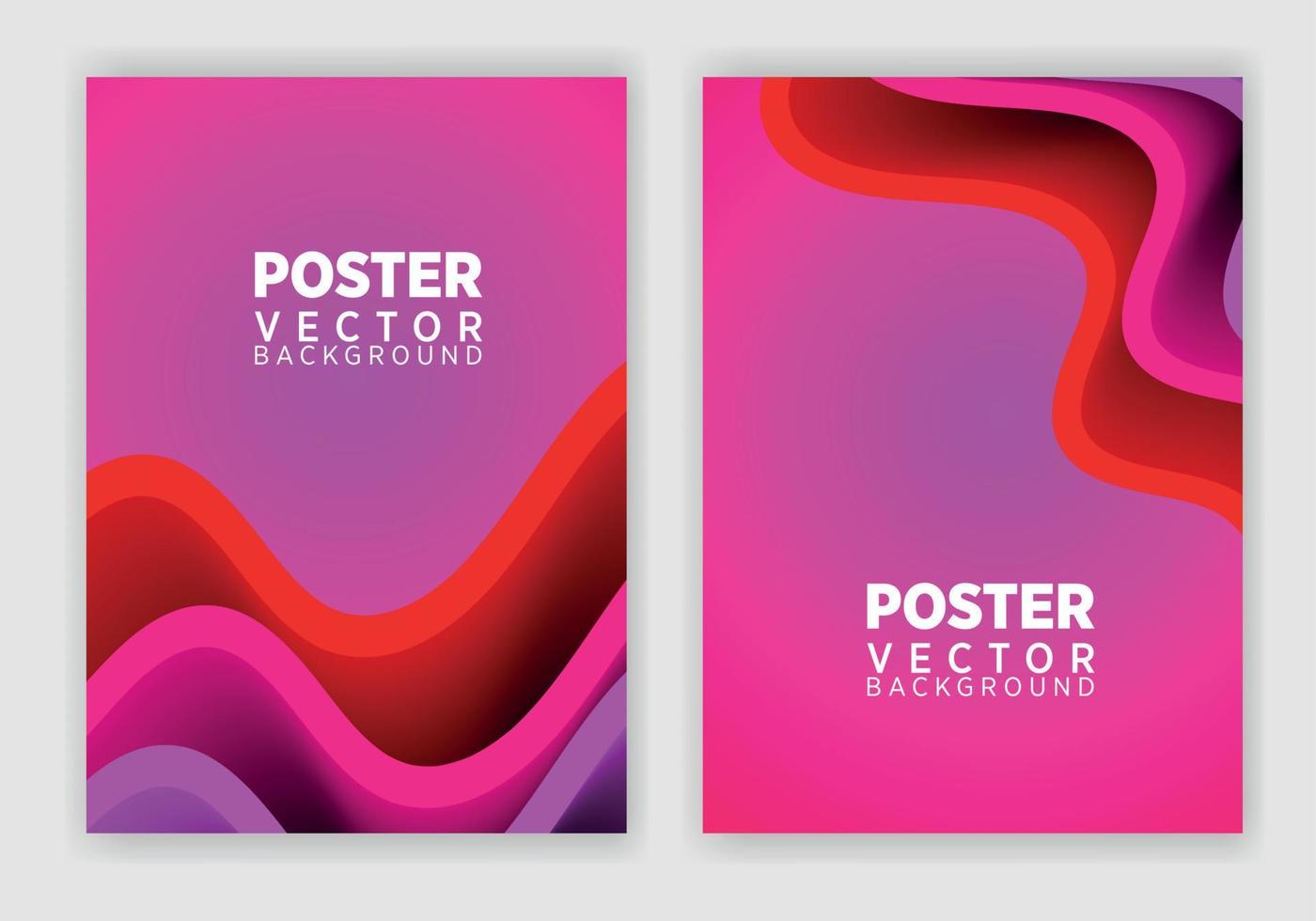 Vector abstract graphic design Poster . Vector vertical poster template, abstract design.