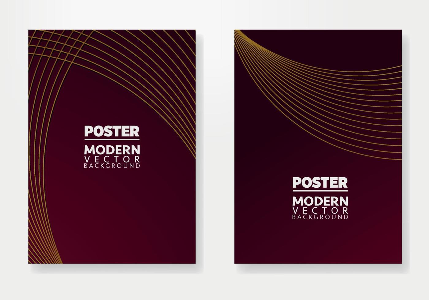 Abstract Poster Template. Brochure and letterhead template design for business. Company identity brochure template collection. Business presentation vector vertical orientation front page mock up set.