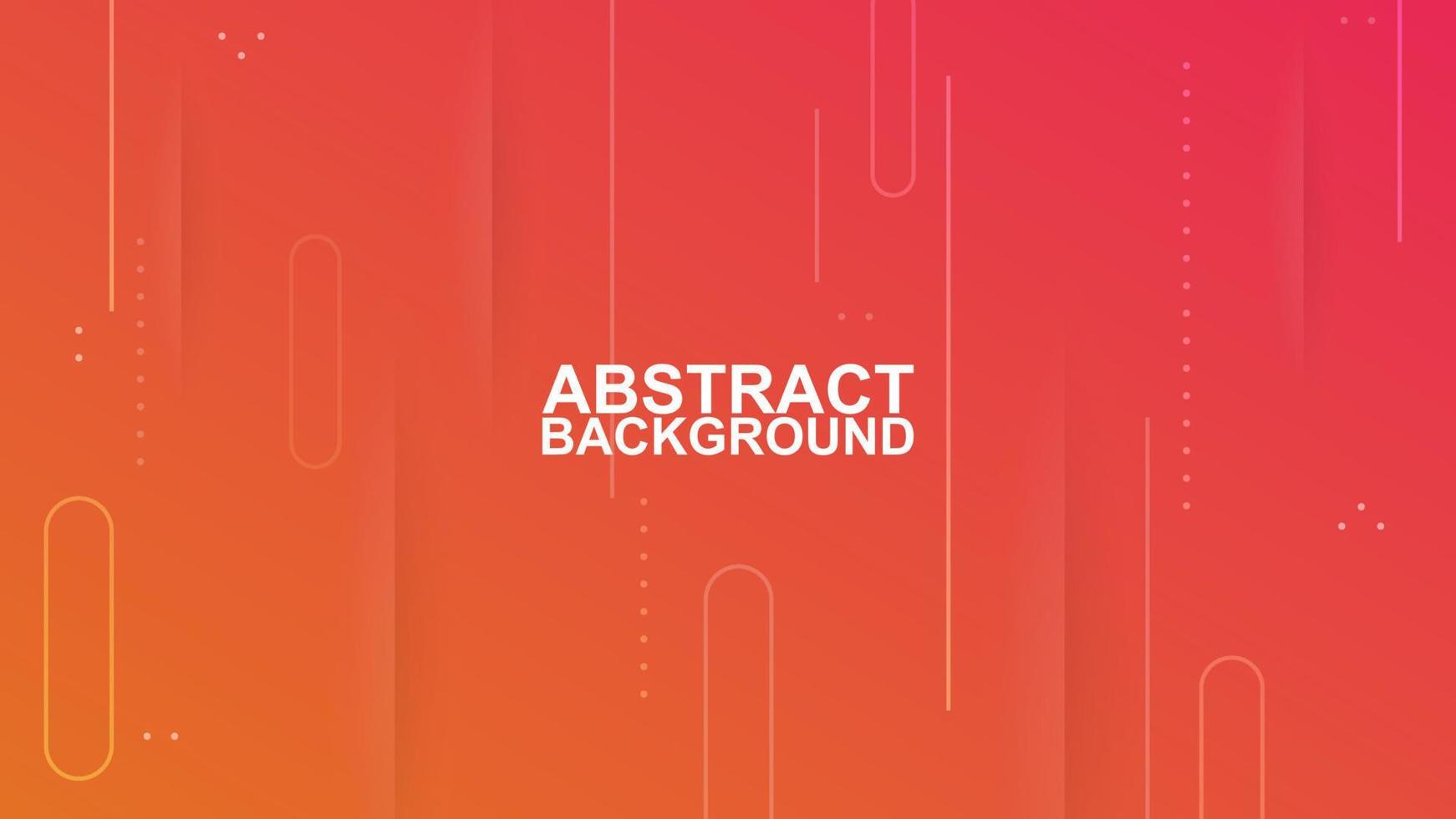 abstract modern elegant design background with line and dots shape in orange and red color vector illustrations EPS10