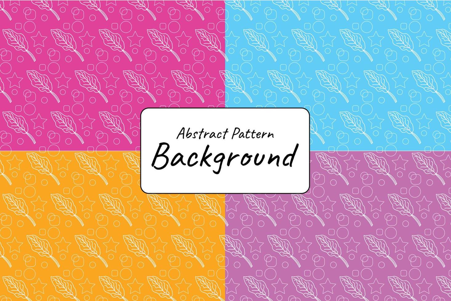 Abstract pattern background vector