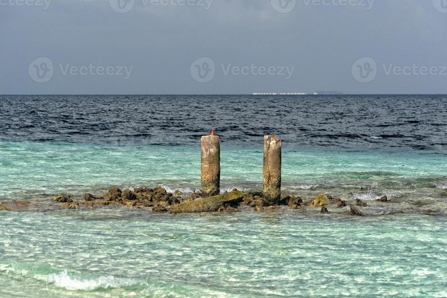 maldivas cristal turquesa agua tropical isla paraíso arena playa foto