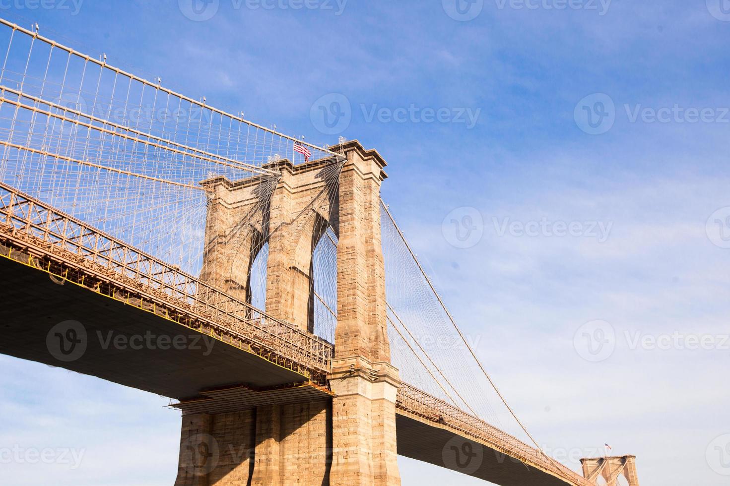 The Brooklyn bridge, New York City, USA photo