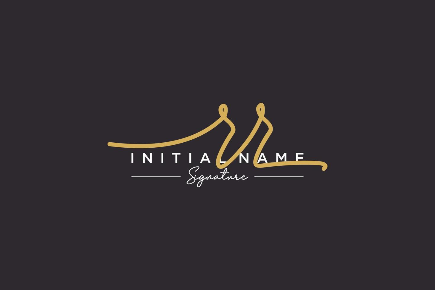 Initial RR signature logo template vector. Hand drawn Calligraphy lettering Vector illustration.