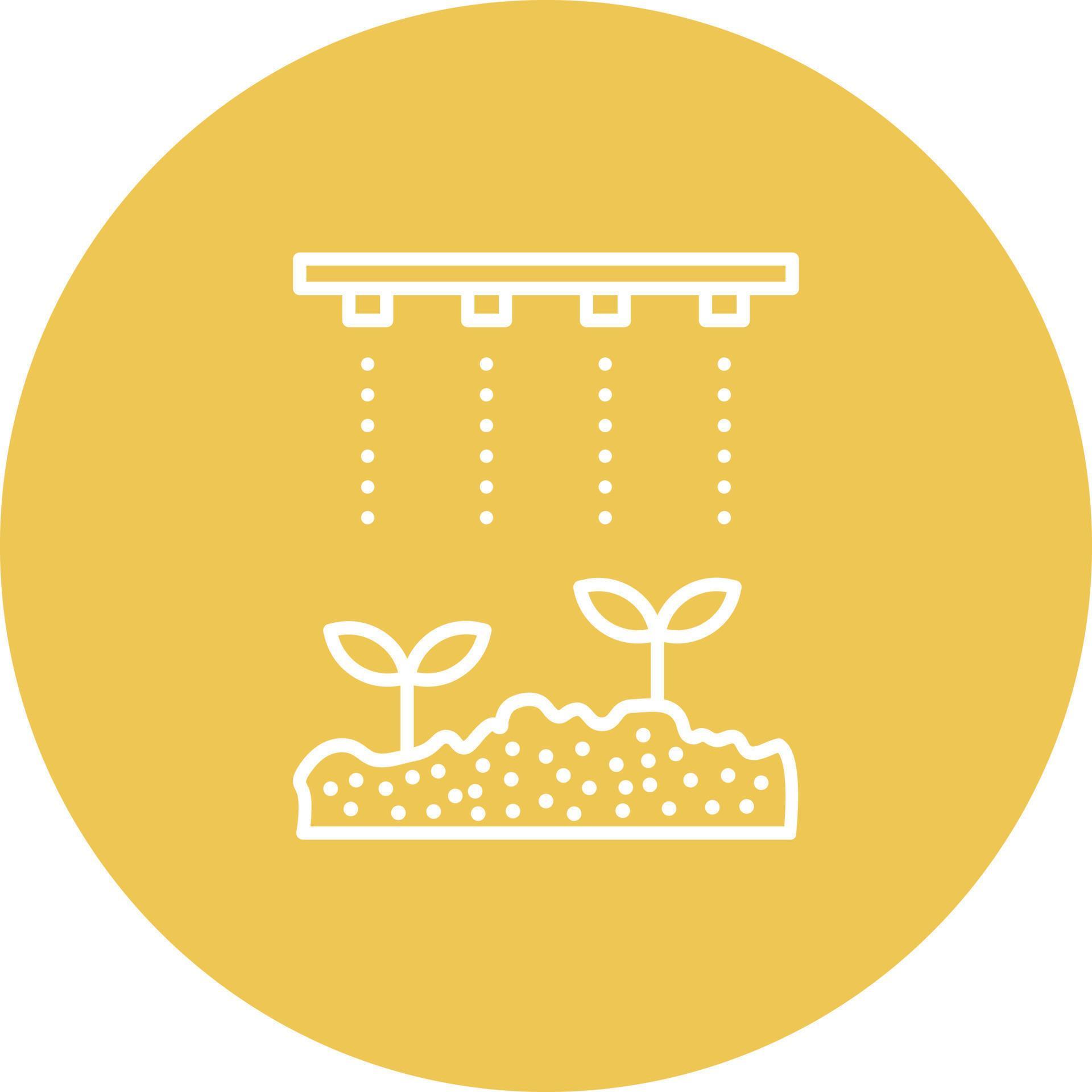 Irrigation Line Circle Background Icon 17717805 Vector Art at Vecteezy