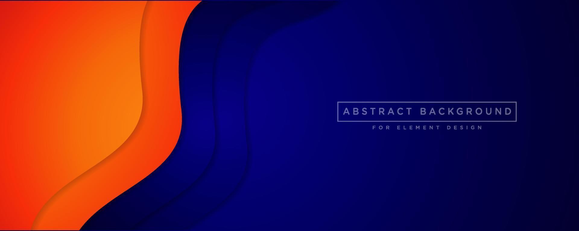 Abstract background vector with layer shape wave ornament concept