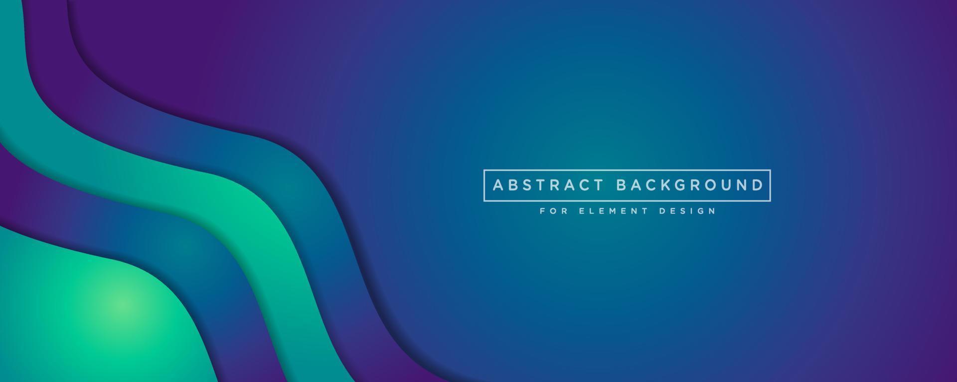 Abstract background vector with layer shape wave ornament concept