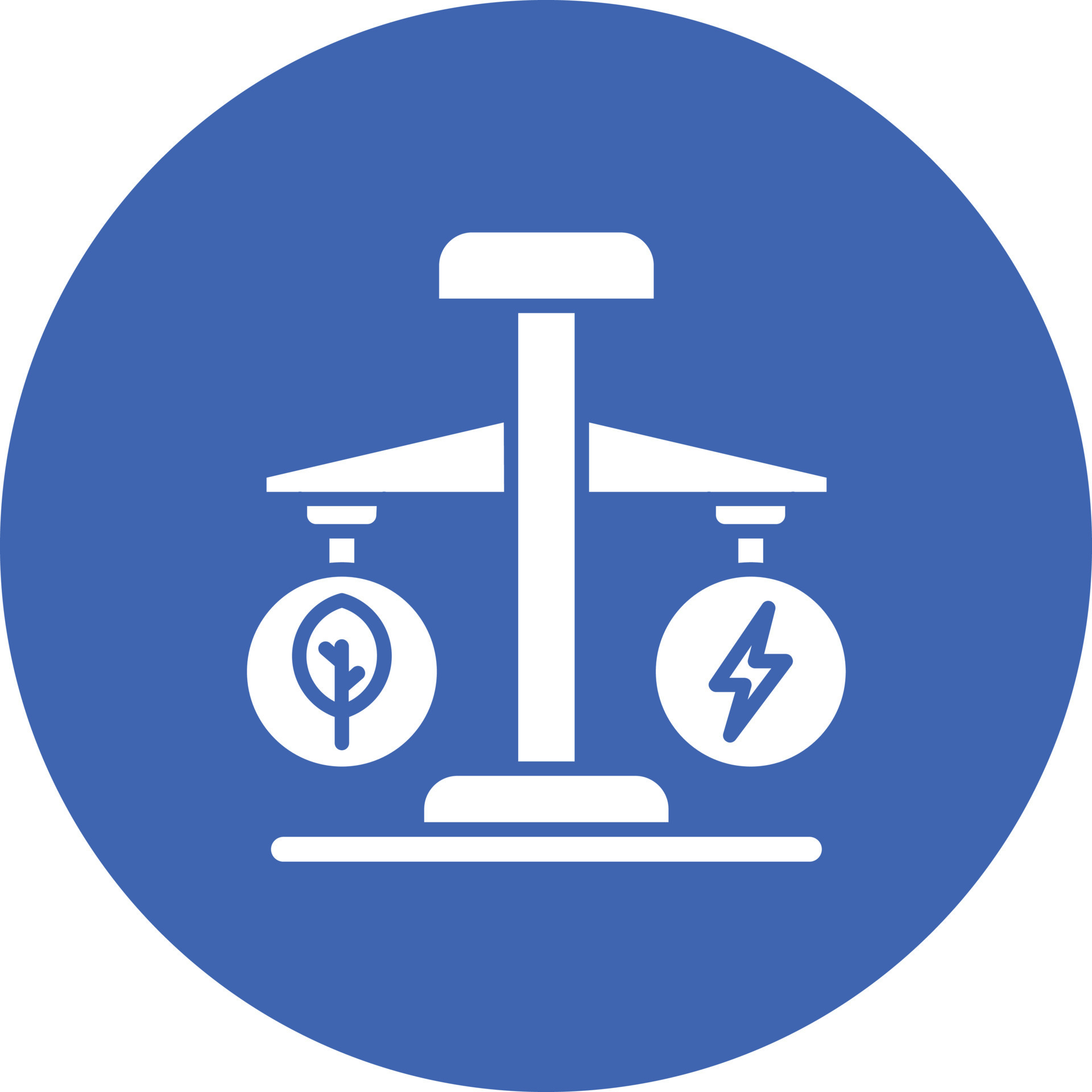 Zero Energy Balance Glyph Circle Background Icon 17718628 Vector Art at