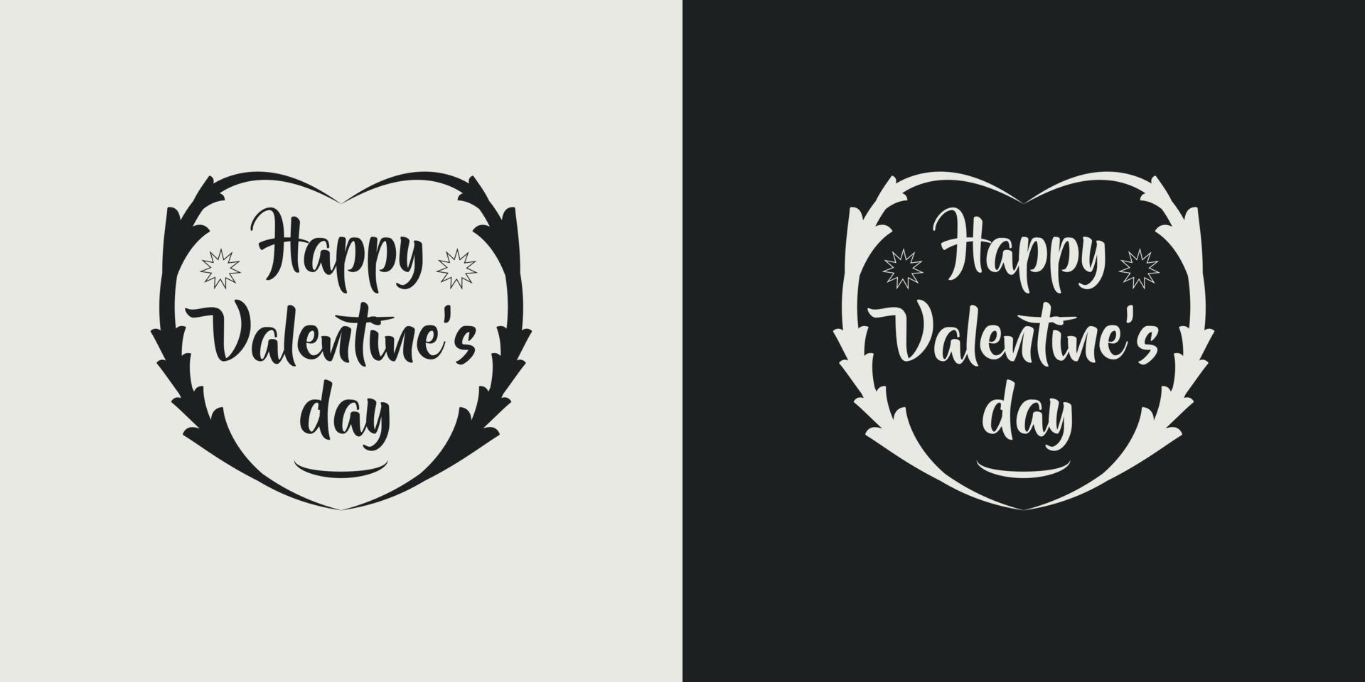 Happy valentine's day t-shirt typography lettering design. romantic lettering design.valentines day t- shirt design. Illustration for prints on T-Shirts, bags and Posters , for Cutting Machine. vector