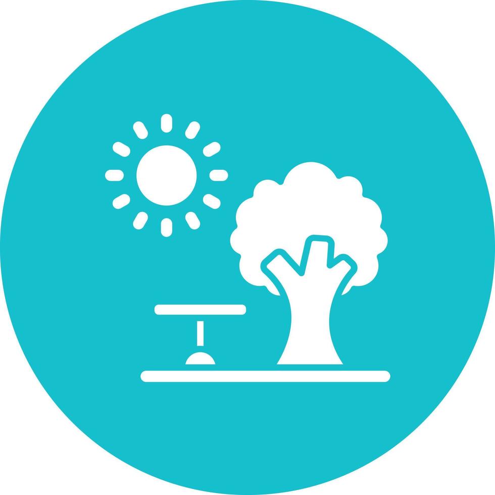 Green Spaces Glyph Circle Background Icon 17720629 Vector Art at Vecteezy