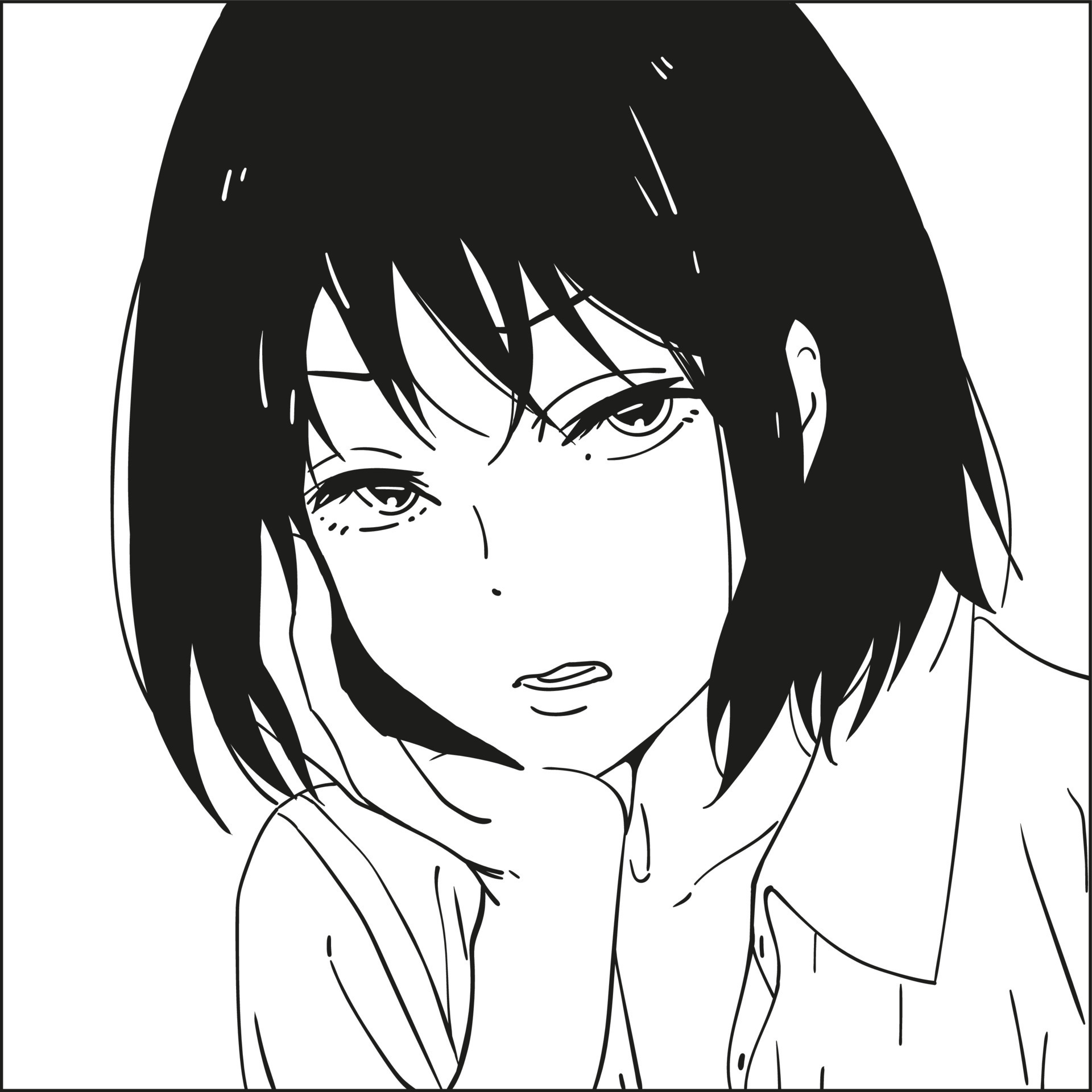 Premium Vector  Young girl anime style character vector illustration  design manga anime girl hair faces cartoon