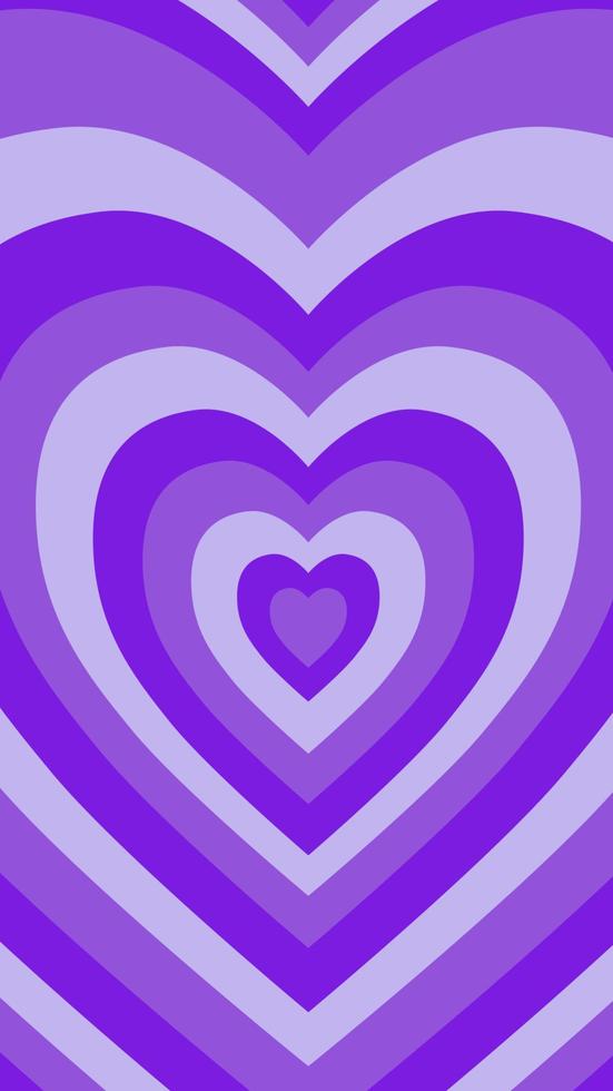 rainbow gradient heart background vector illustration