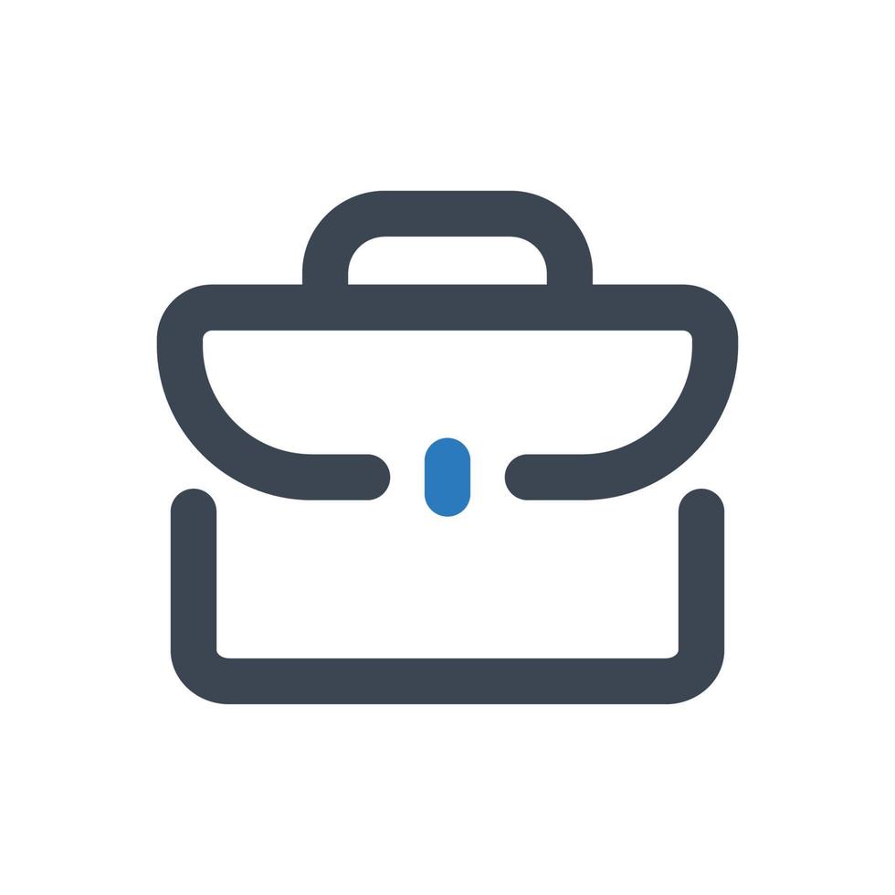 Briefcase icon - vector illustration . Briefcase, Business, Portfolio, Suitcase, Work, Office, Job, line, outline, icons .