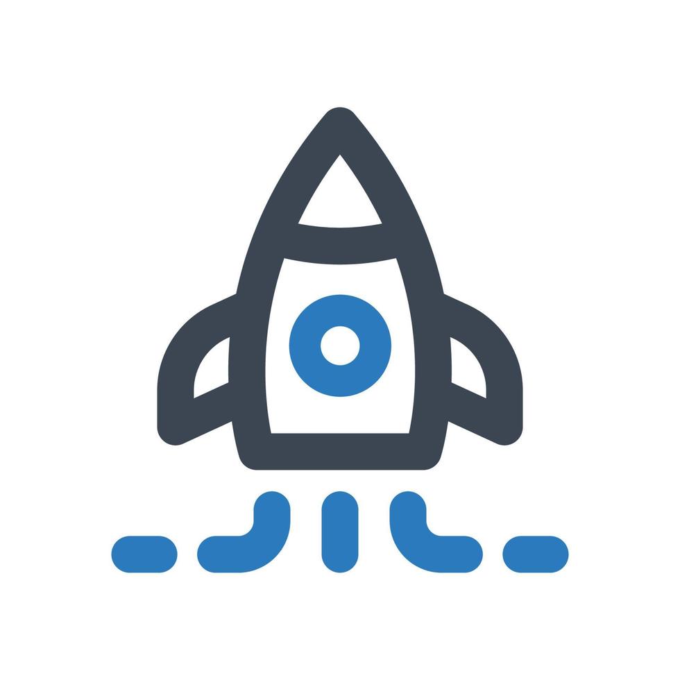 Startup icon - vector illustration . Startup, Launch, Rocket, Space, Business, Spaceship, Project, line, outline, icons .