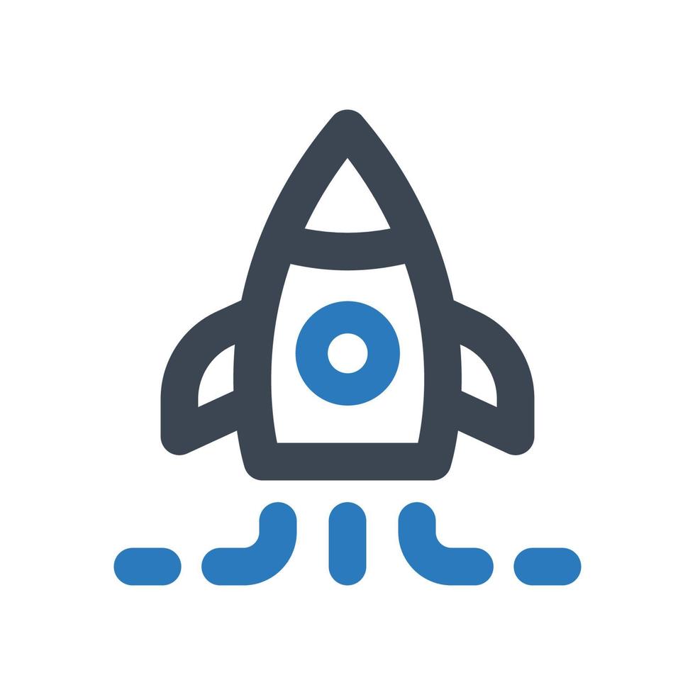 Startup icon - vector illustration . Startup, Launch, Rocket, Space, Business, Spaceship, Project, line, outline, icons .