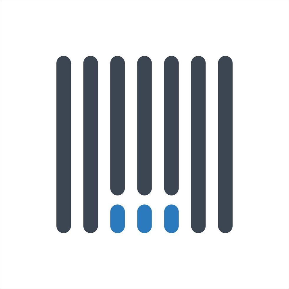 Barcode icon - vector illustration . Barcode, Scan, Scanner, Tag, Product, Price, Details, shopping, line, outline, icons .