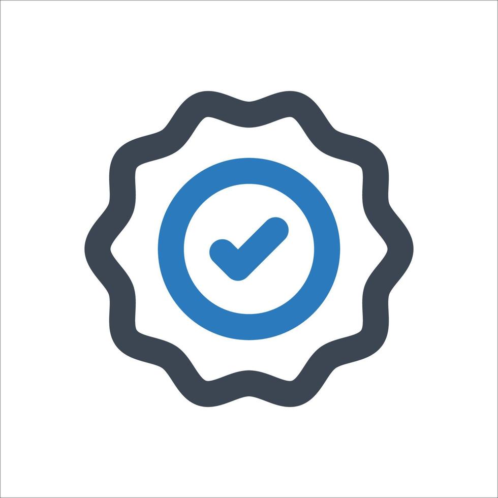 Guarantee icon - vector illustration . Best, Guarantee, Quality, Assurance, Badge, Certified, Warranty, line, outline, icons .
