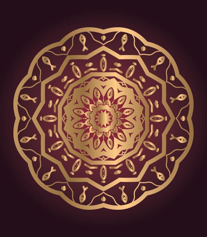 Luxury Mandala Design vector
