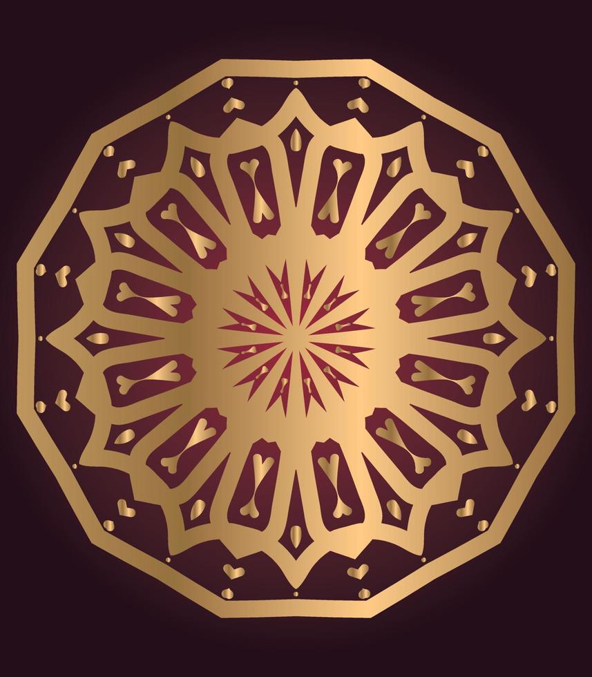 Luxury Mandala Design vector