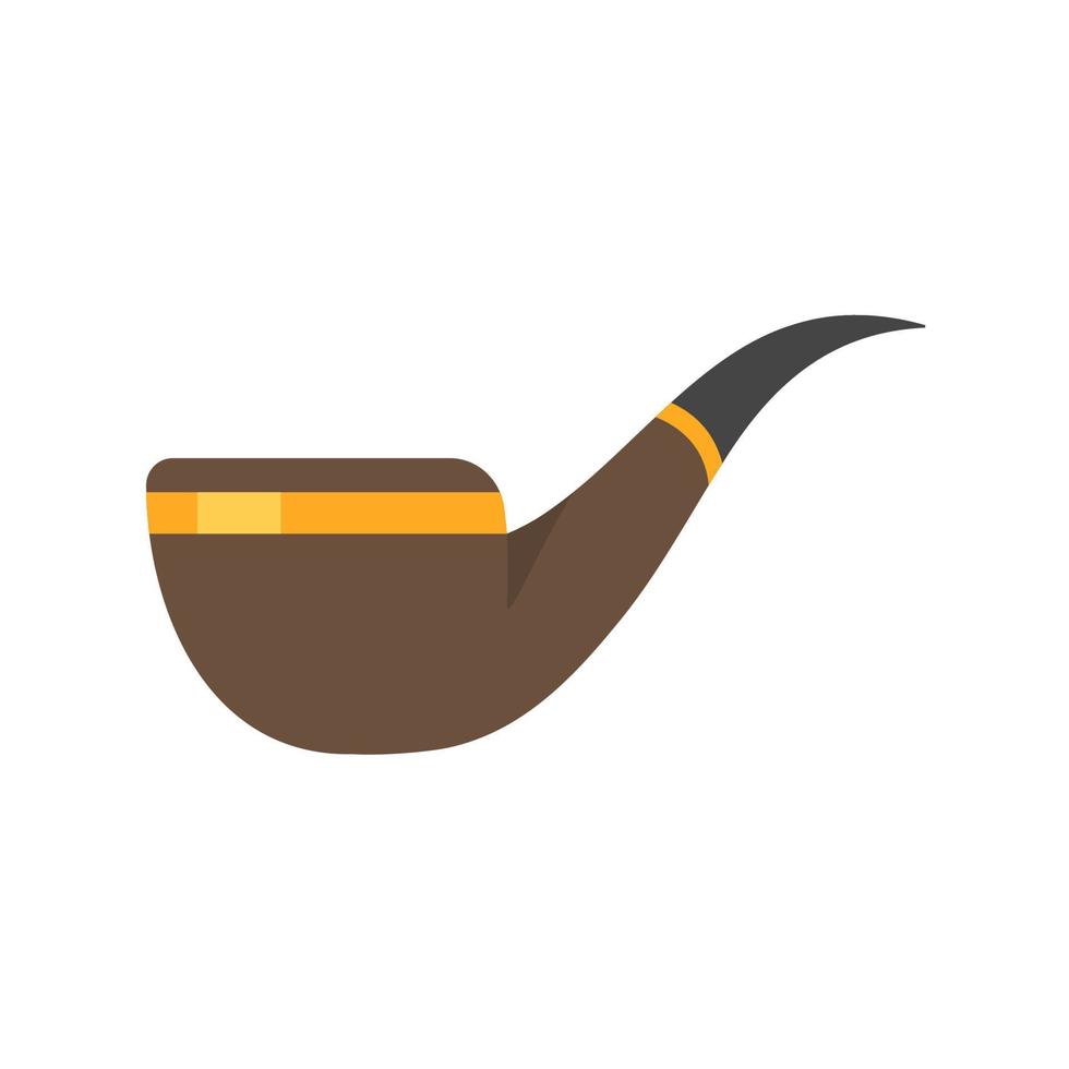 Smoking pipes to decorate the faces of people celebrating St. Patrick's Day. vector