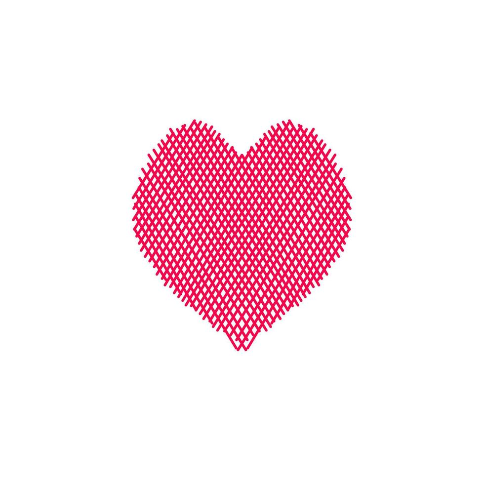 Love icon design, simple icon with elegance concept, perfect for Valentine symbol or your bussiness logo vector