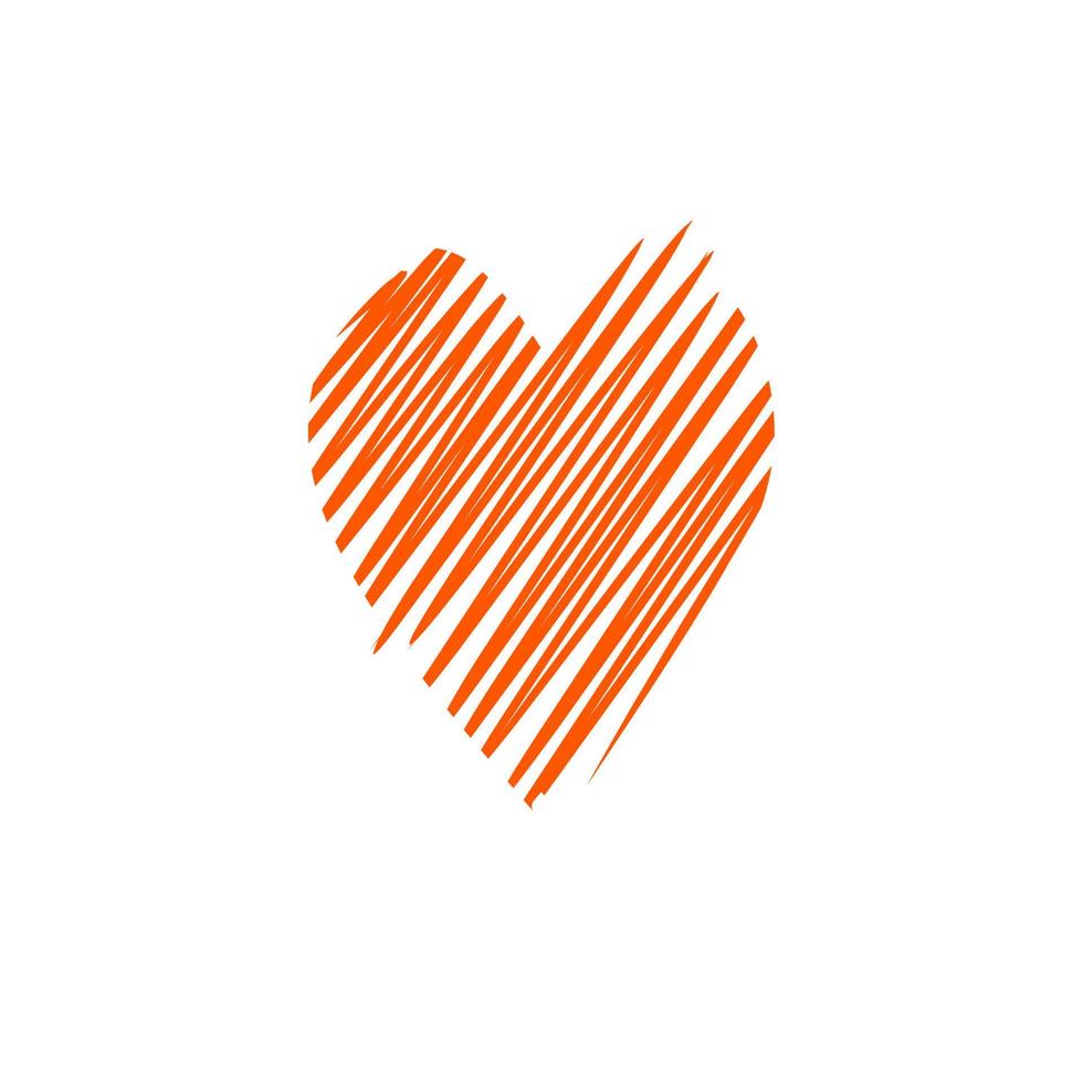 diseño de icono de amor, icono simple con concepto de elegancia, perfecto para el símbolo de San Valentín o el logotipo de su empresa vector