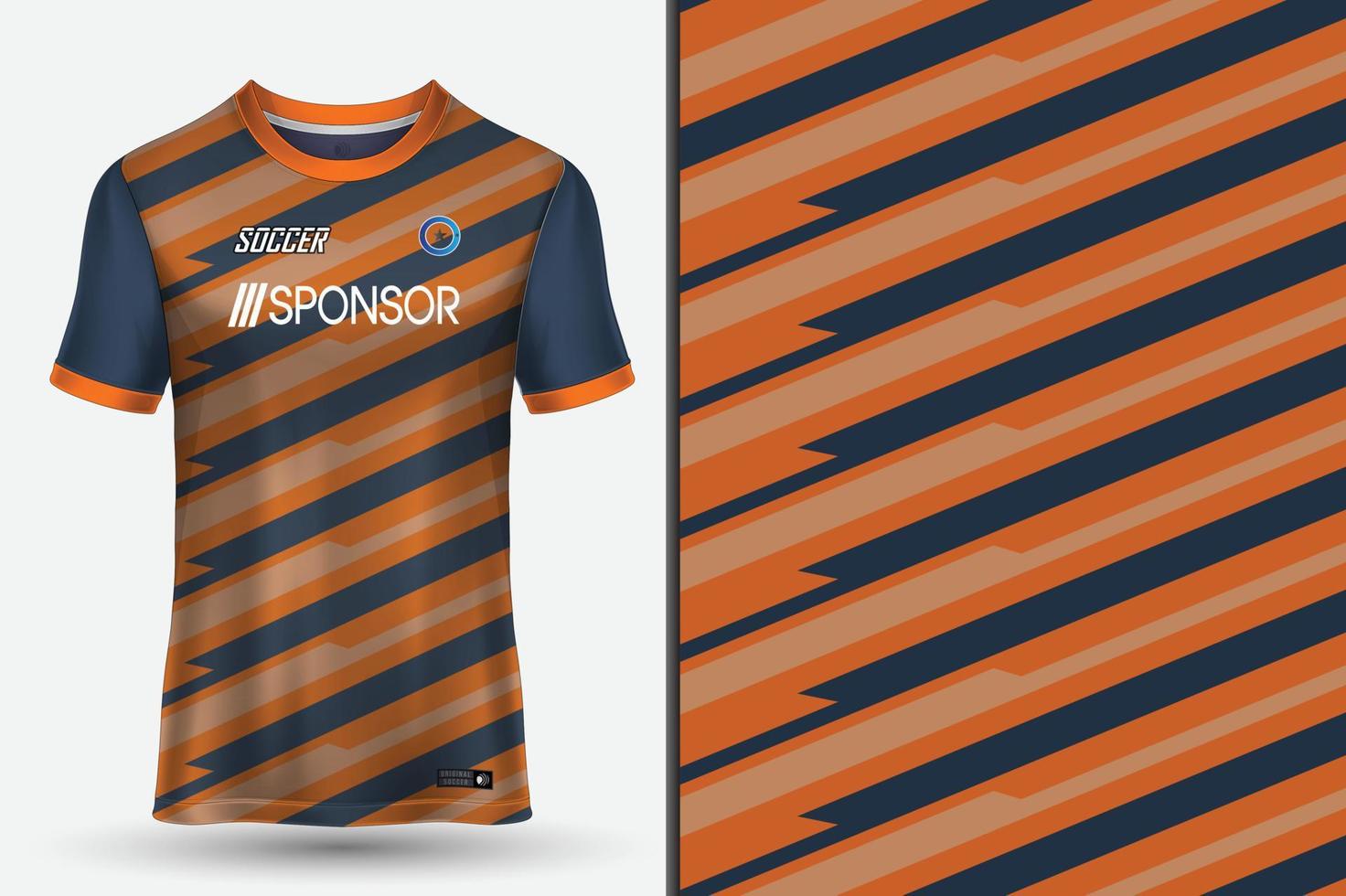 Sports jersey design for sublimation vector