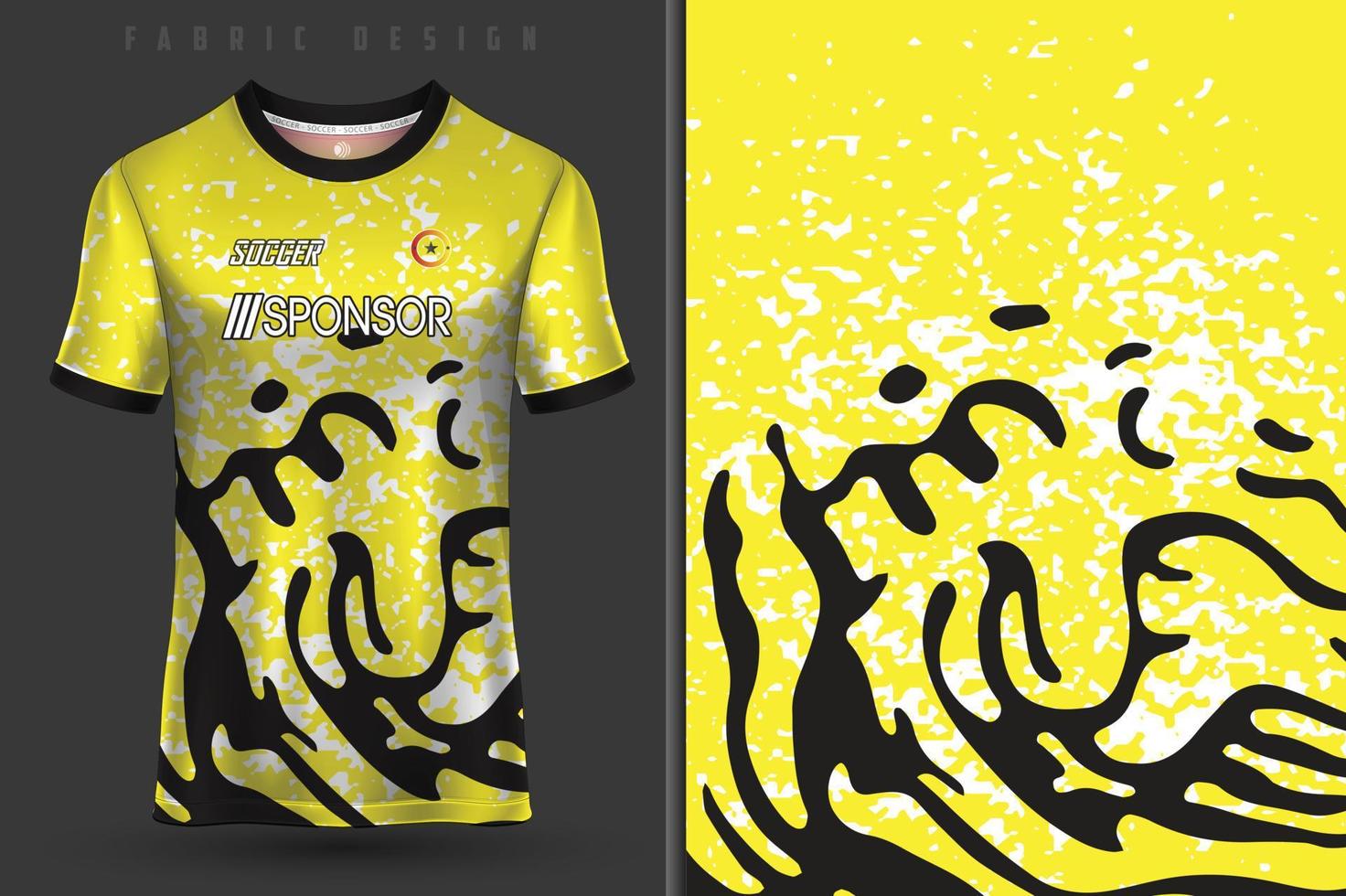 Sports jersey design for sublimation vector