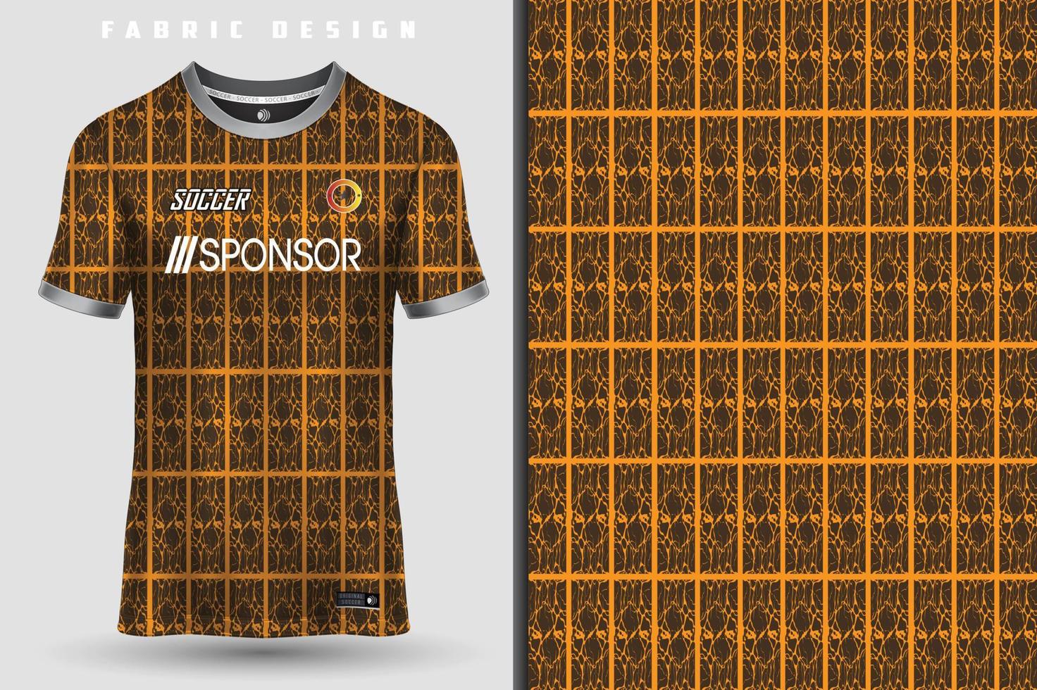 Sports jersey design for sublimation vector