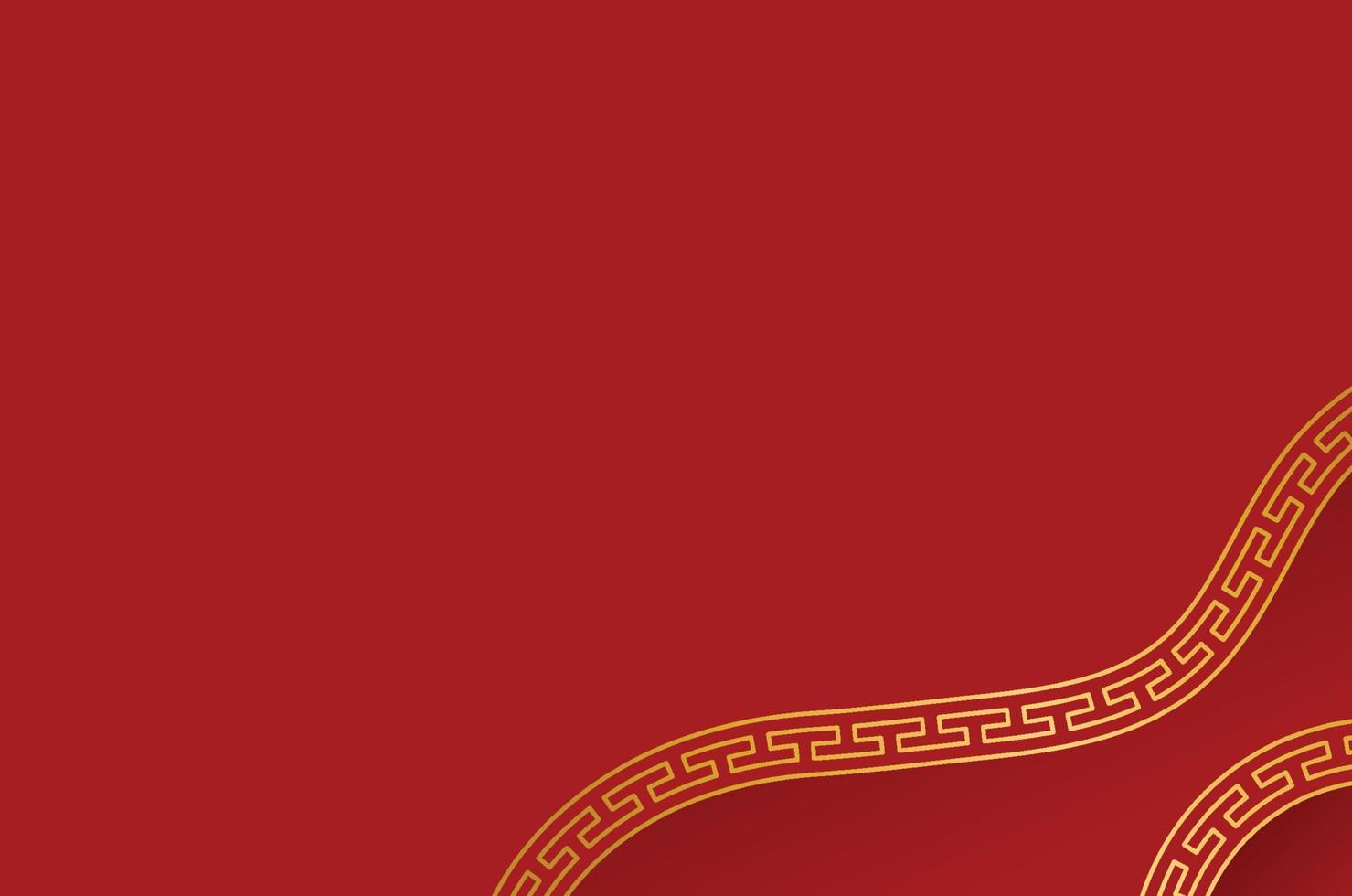 Traditional Chinese Red Background vector