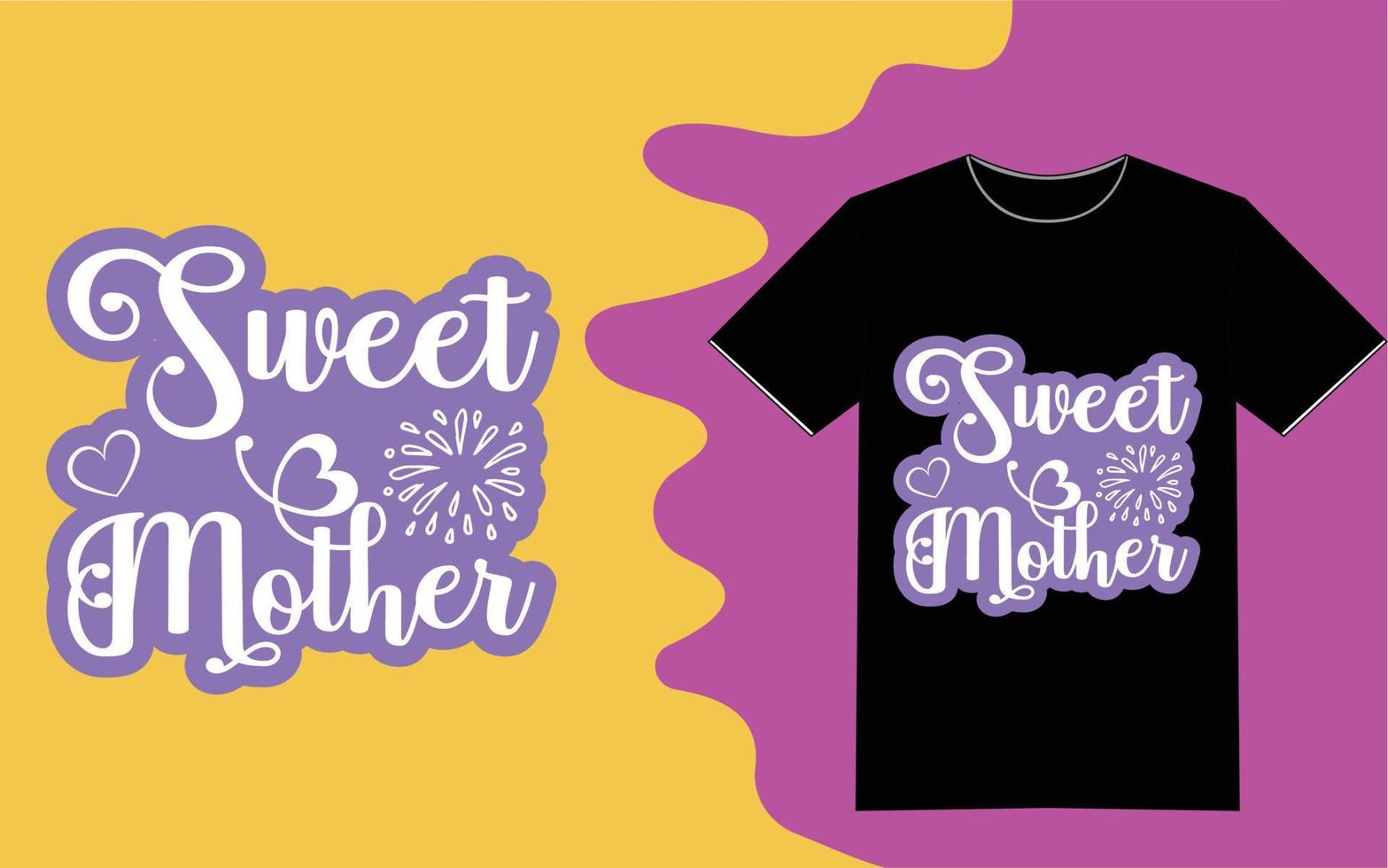 Mothers Day - World's Best Mom T-Shirt vector