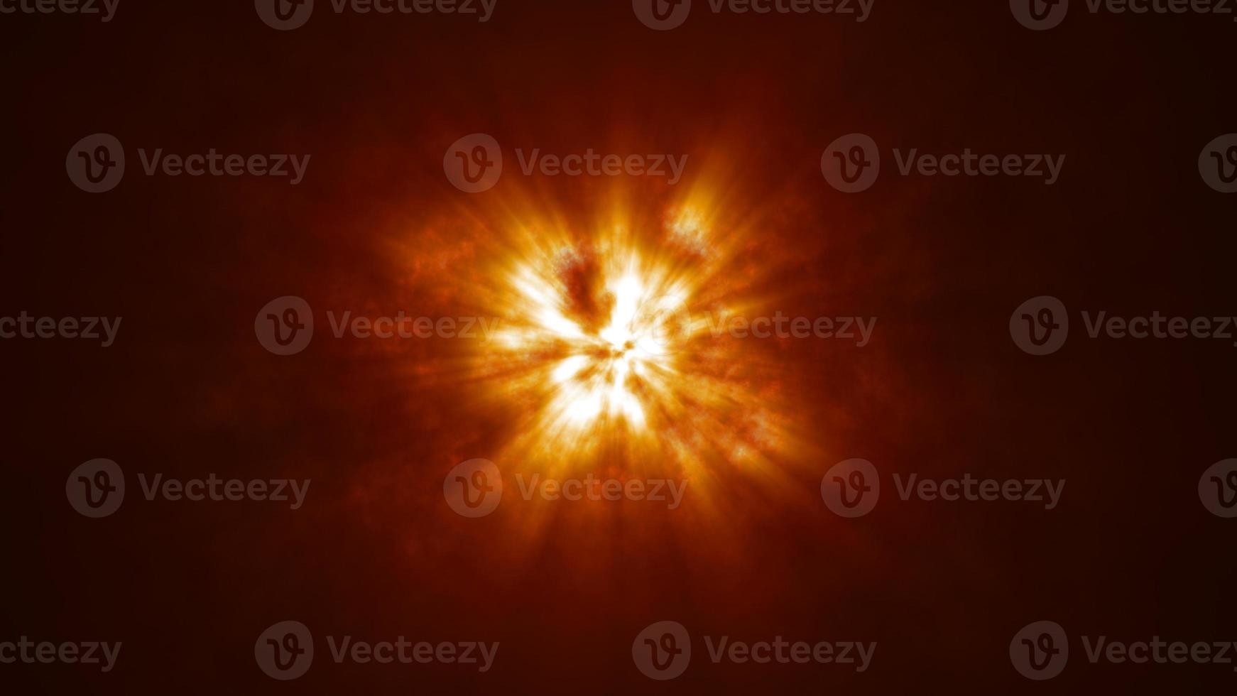 explosion of light, cloudy Fire Smoke Texture Background with shiny rays photo