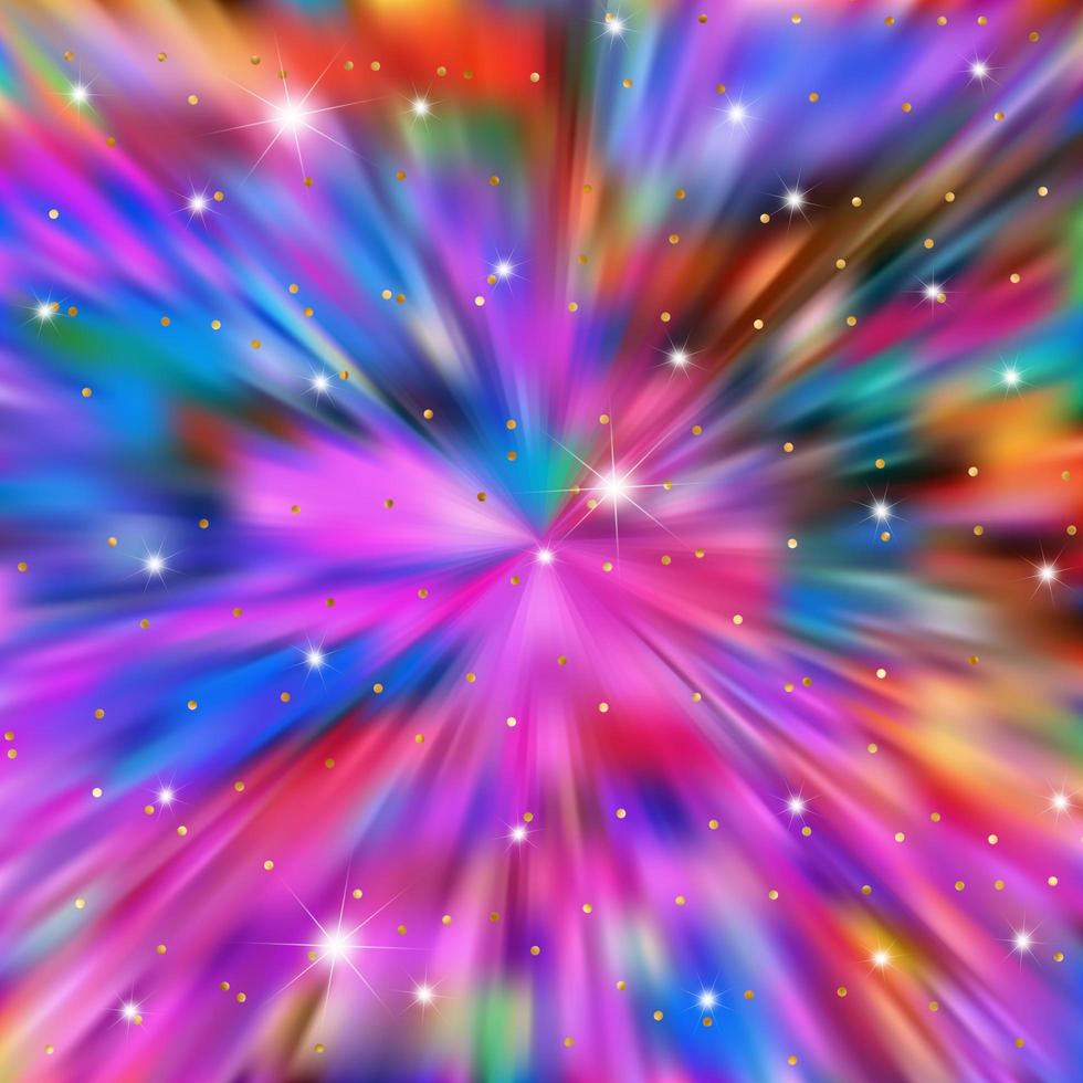 Gradient metallic colorful background with sparkle photo