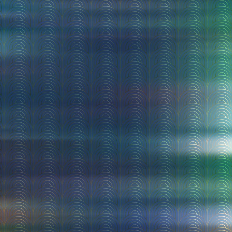 Golden art deco pattern with gradient color blur background photo